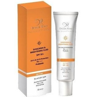 خرید و قیمت فلوئید ضد آفتاب و روشن کننده بی رنگ و فاقد چربی دریم رز دارای SPF50 و PA از novin-shopp فلوئید ضد آفتاب و روشن کننده بی رنگ و فاقد چربی دریم رز دارای SPF50 و PA - novin-shopp گرگان