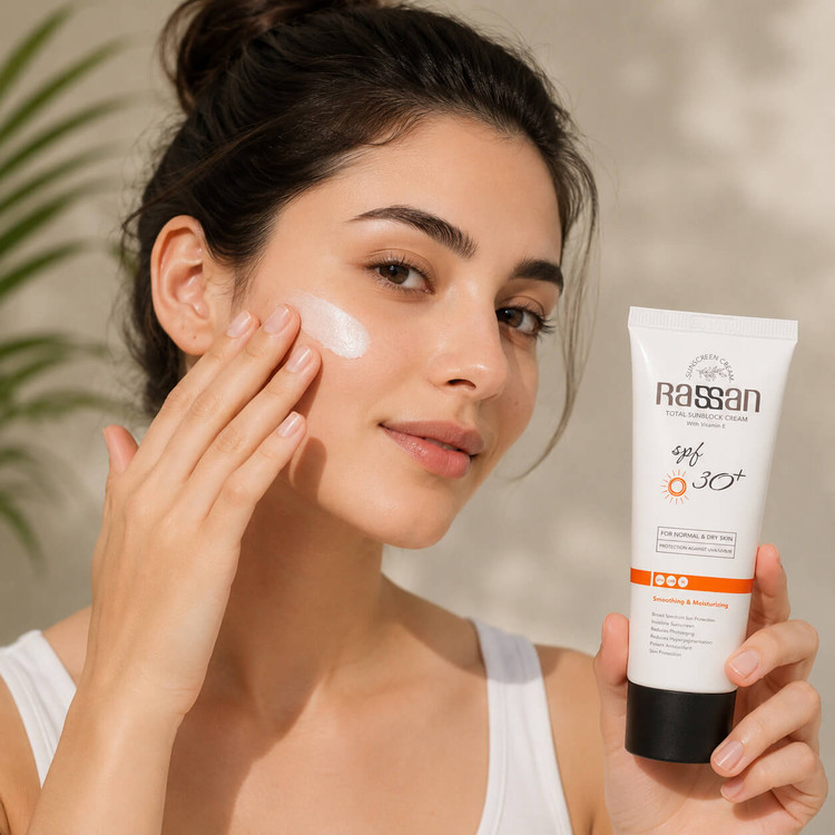راسن كرم ضد آفتاب معمولی SPF30+