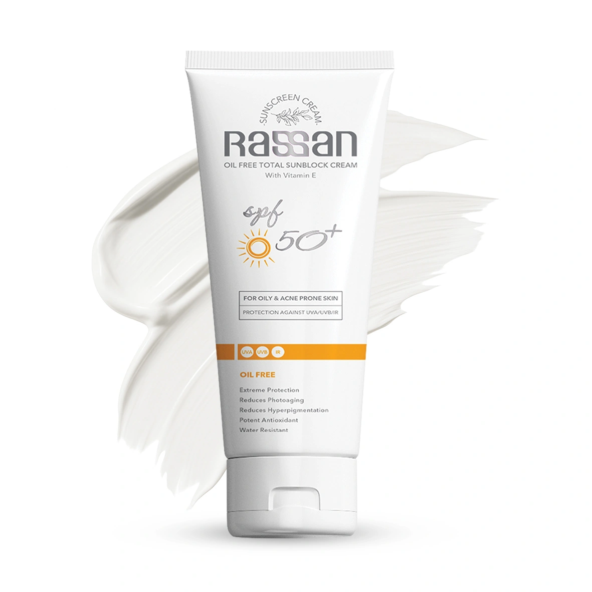 راسن كرم ضد آفتاب فاقد چربی SPF50+