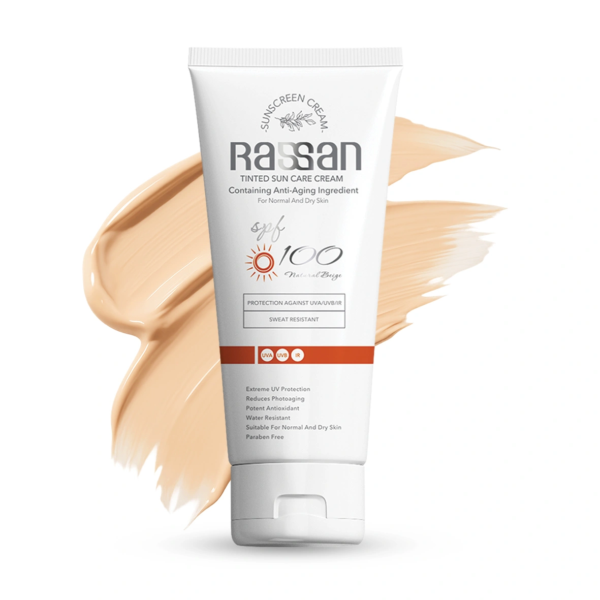راسن کرم ضد آفتاب رنگی SPF100